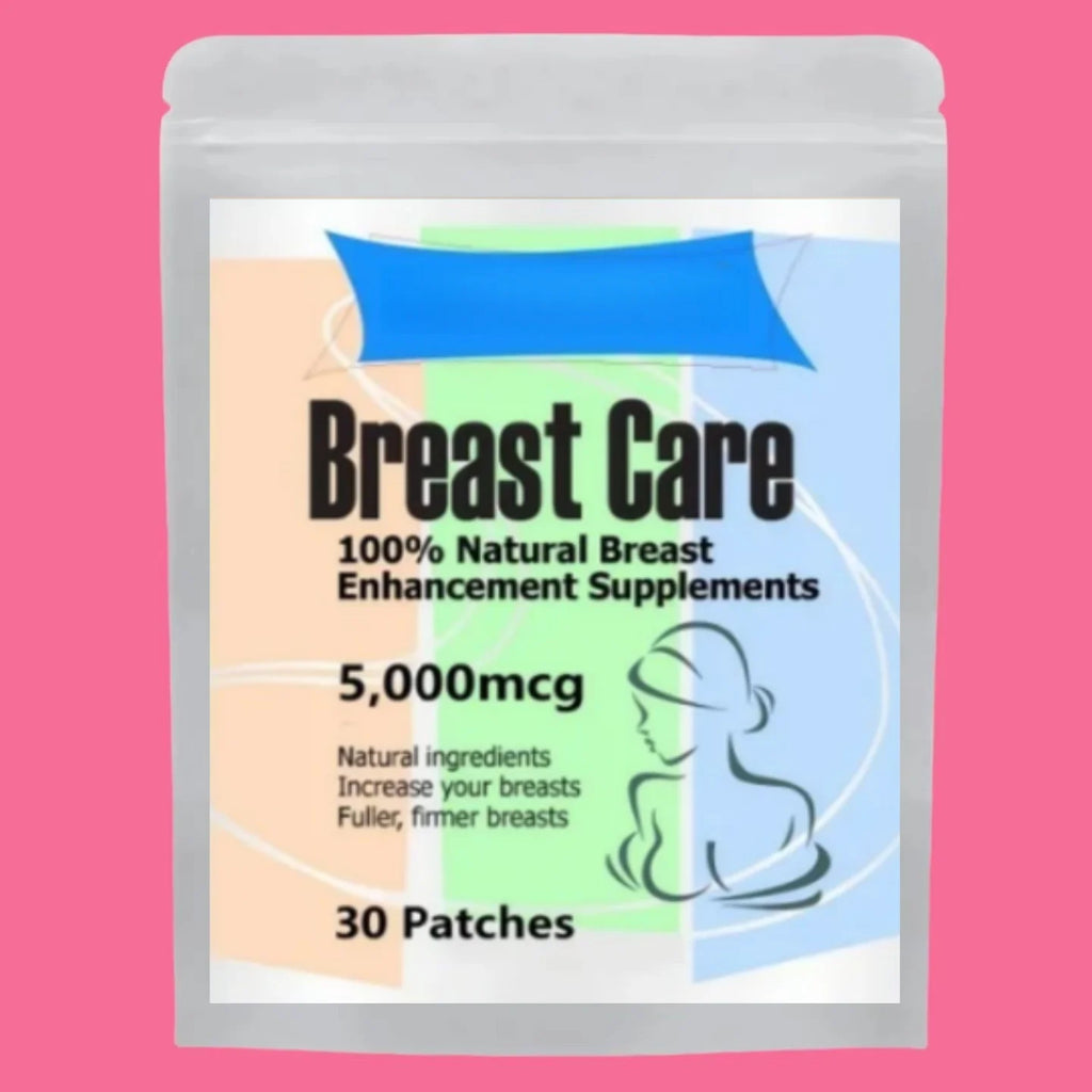 KLXVUYG Clinical Strength Breast Augmentation Supplement, Estrogen Patch, 0 Added, Safe With No Side Effects, 1 Month Supply