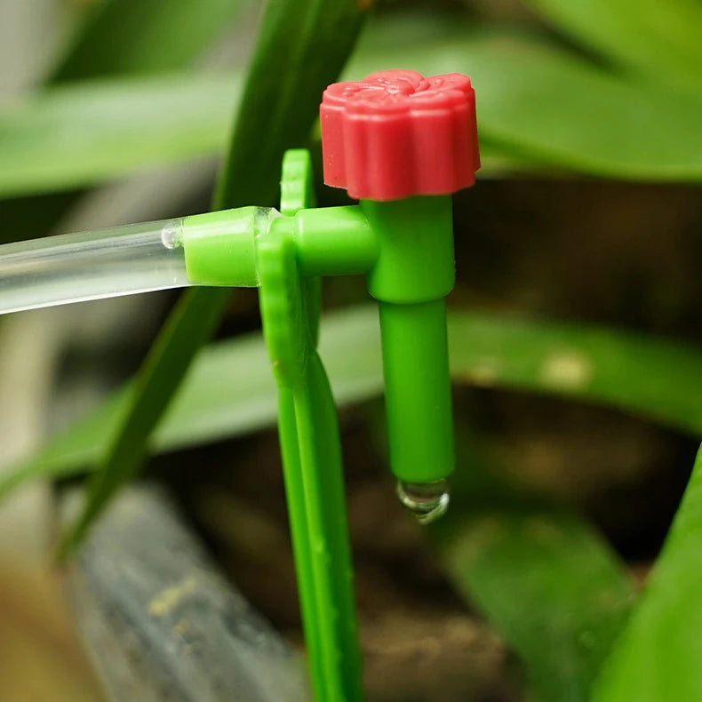 Garden Regulating Drip Irrigation Kit Automatic Watering Device 4/7mm Hose Potted Plants Watering Saving Micro Dripper