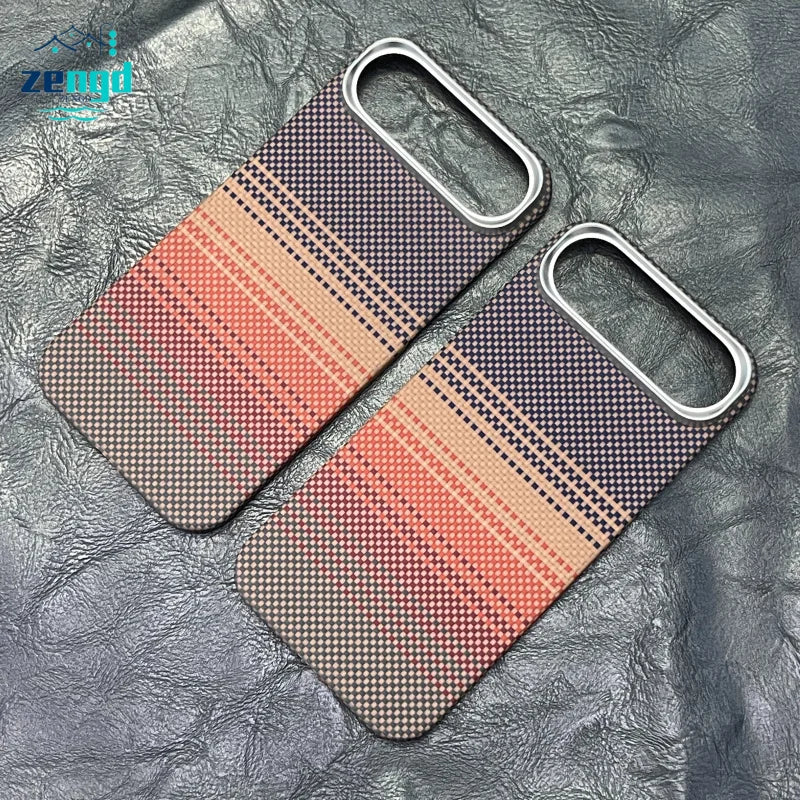 iPhone 17 Pro Max Aramid Fiber Magnetic Case – Slim Shock Protection Tidesmit