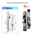 Tuya Smart Door Lock F7｜3D Face Recognition + 2K Camera + Fingerprint｜Works with Google/Alexa/Security Camera