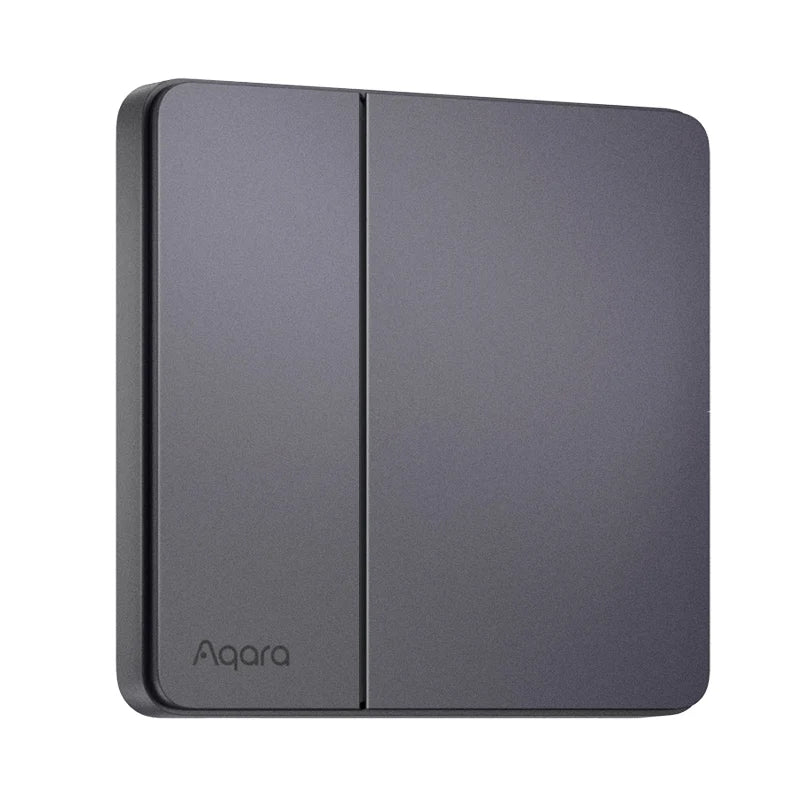 Aqara Smart Wall Switch Z1 More Control Zigbee 3.0 Compatible with Single Live/Neutral Wire Design Work With Mi Home HomeKit APP