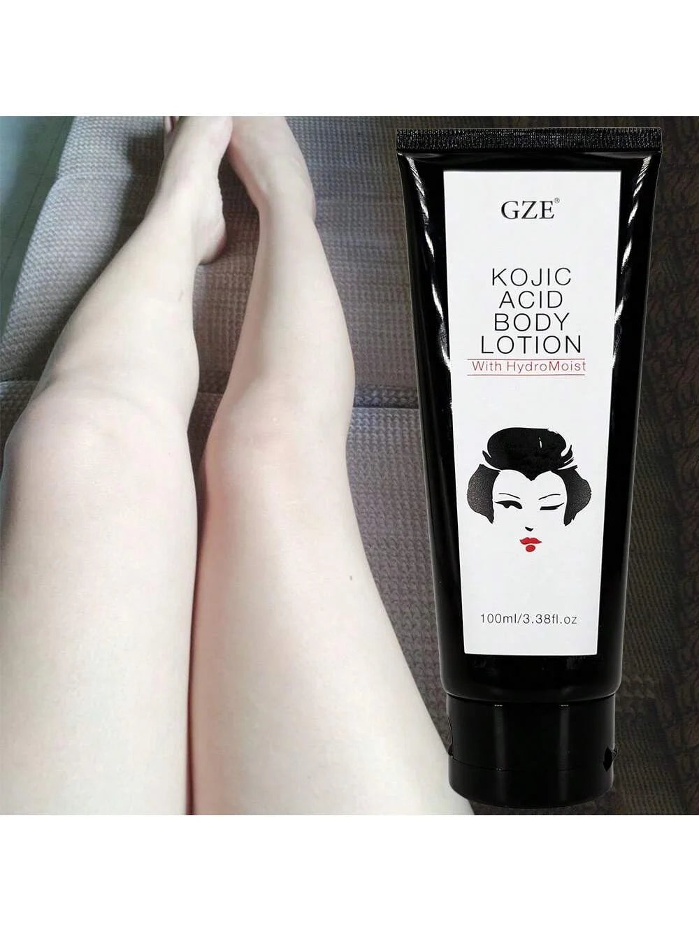 GZE Kojic Acid Body Lotion With Kojic Acid & Niacinamide Moisturizing Hydrating Face & Body Cream Suitable For Alll Skin Types