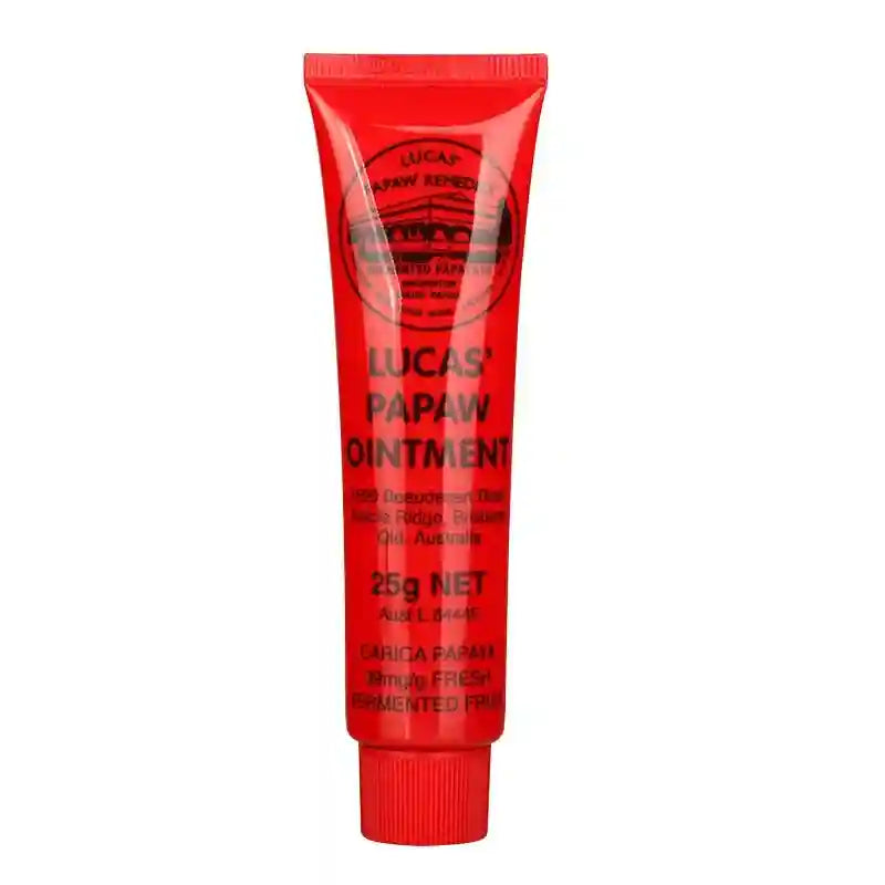 Lucas Papaw Lip Balm Treatment 25g - Moisturizing Lip Care Set Lip Care 1pcs Tidesmit