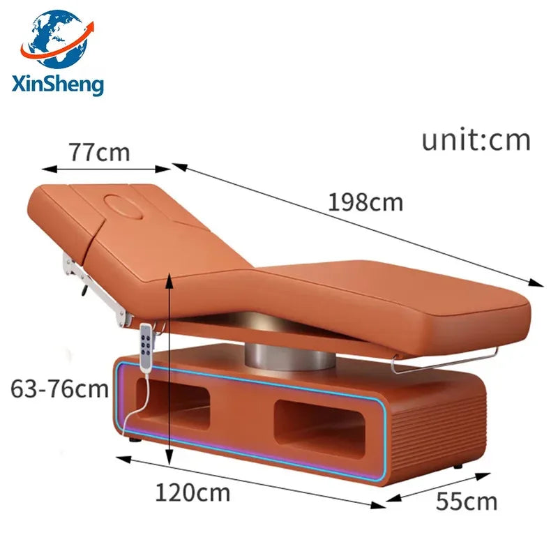 Electric Lifting Facial Beauty Bed - Adjustable Massage Chair Massage Chairs Tidesmit
