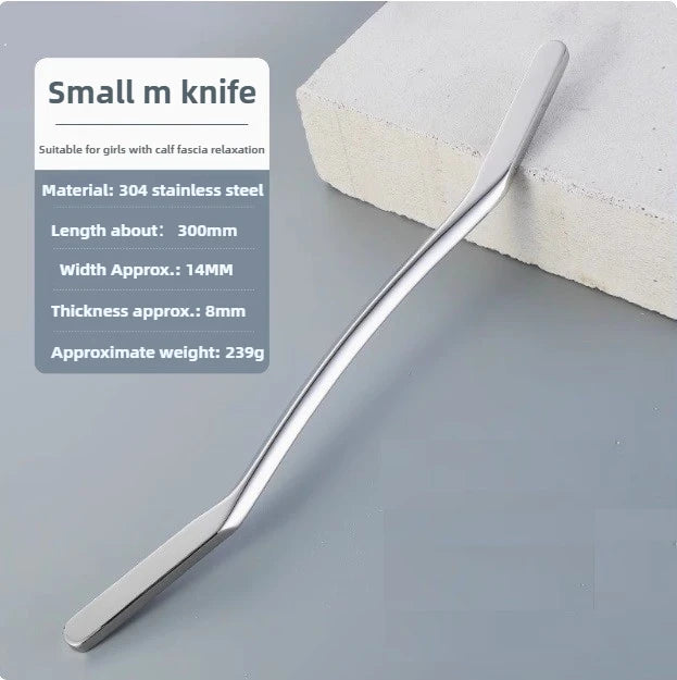 Gua Sha Stainless Steel Muscle Recovery Tool for Deep Tissue Massage Fascia Gun S Tidesmit
