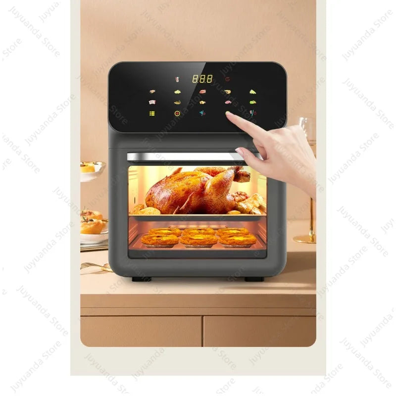 2026 New Air Fryer Large Capacity Touch Screen Visual Household Multifunctional Electric Oven
