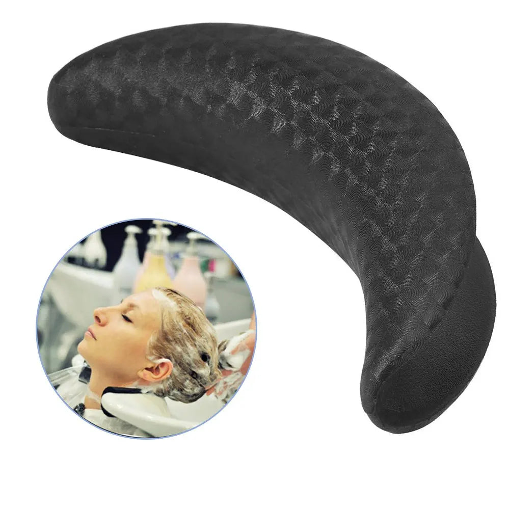 Shampoo Bowl Neck Rest - Non-Slip Silicone Salon Cushion for Comfort Massage Chairs Tidesmit