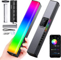 RGB LED Video Light Stick - Handheld Magnetic Wand for Content Creators RGB1 Silver China Mainland Tidesmit