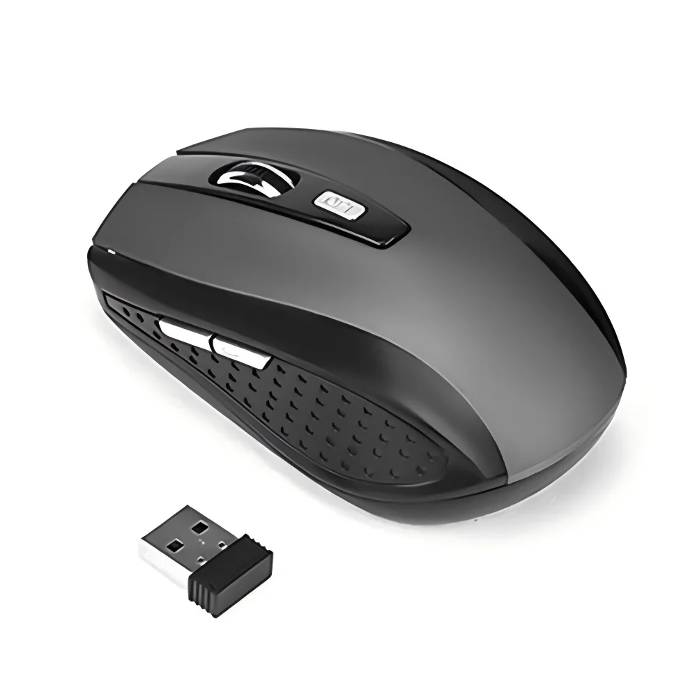 Slim Mini 2.4G Wireless Gaming Mouse 6D Optical for MacBook And Laptops 2.4GHz Compatible with 2.4G Wireless Technology