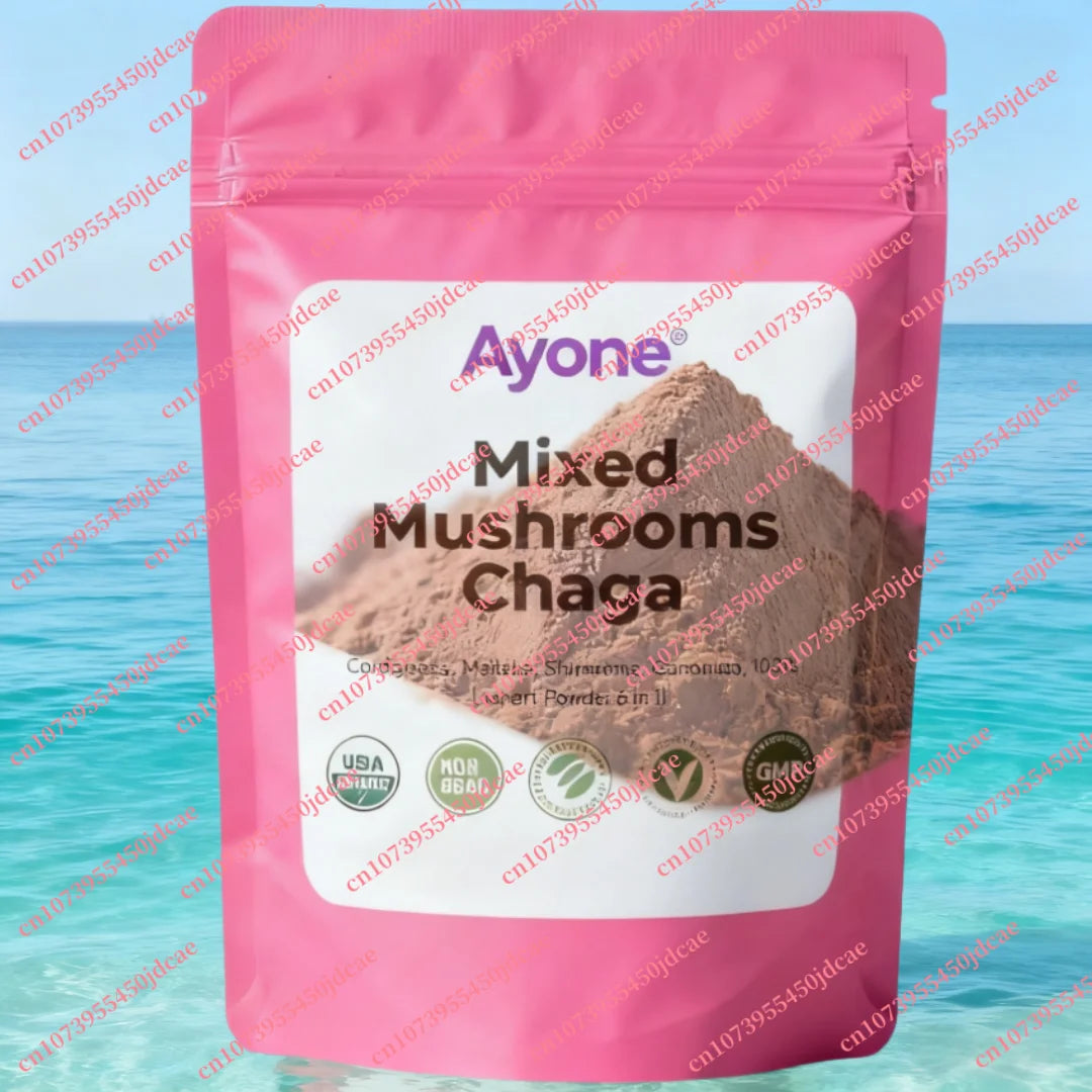 Factory Professional Sealed Packaging No 899 6 in 1 Mixed Mushrooms Extract for Body&Facial Beauty and Shining Powder