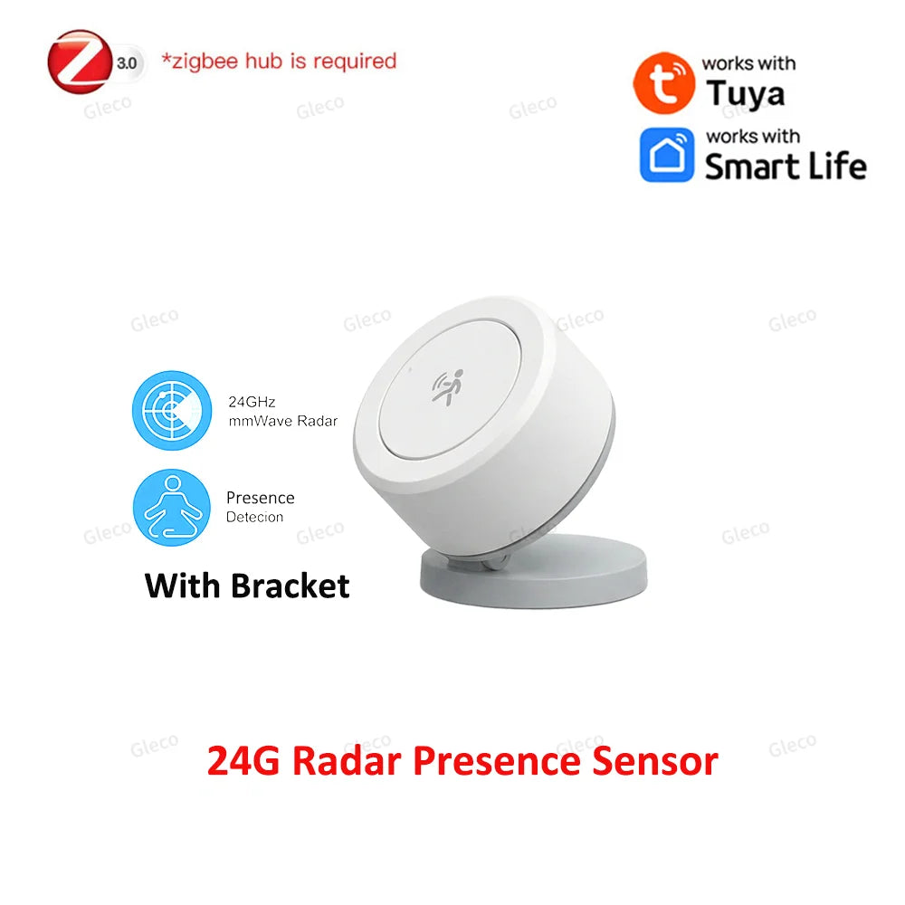 Zigbee MmWave Human Presence Sensor | Precision Smart Home Radar TYPE6 For TUYA China Mainland Tidesmit