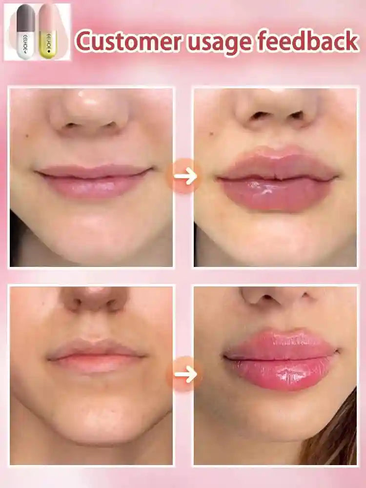 Lip Plumper Gloss Hydrating Serum - Cruelty-Free Volumizing Lip Care Lip Care Tidesmit