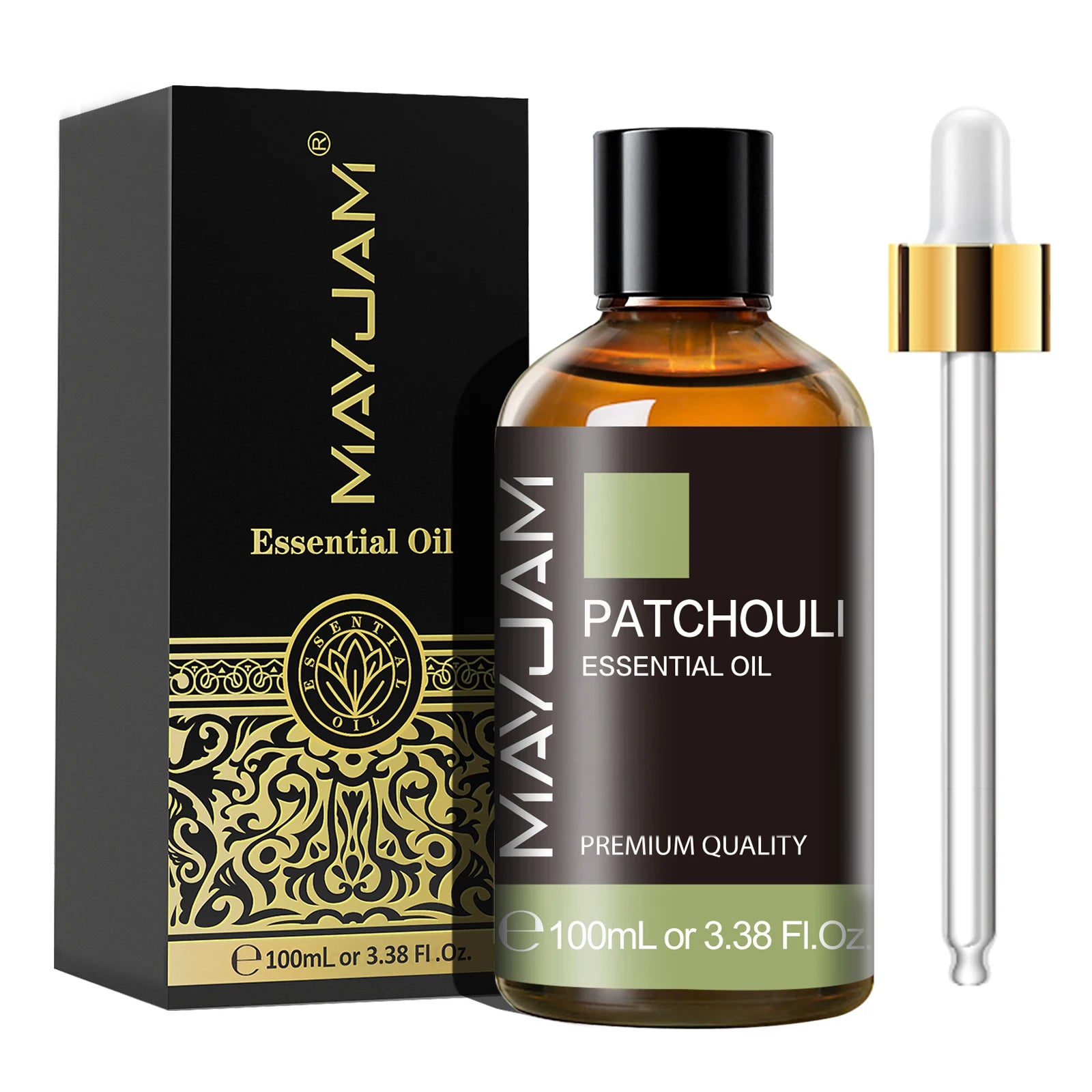 MAYJAM 100ml Pure Natural Essential Oil May Chang Sandalwood Lavender Vanilla Oregano Eucalyptus Oil for Humidifier Diffuser