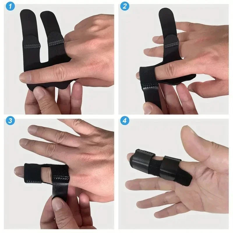1PCS Pain Relief Trigger First Aid Finger Fixing Splint Straightener Brace Corrector Support  Finger Splint Corrector Support