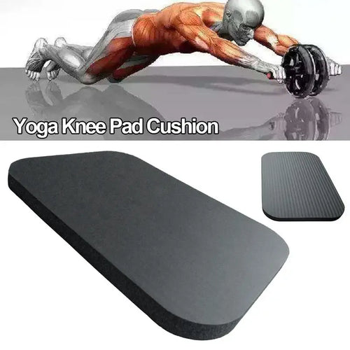 Non-slip knee pad for smart yoga mats, provides extra cushioning for home workouts and exercise.