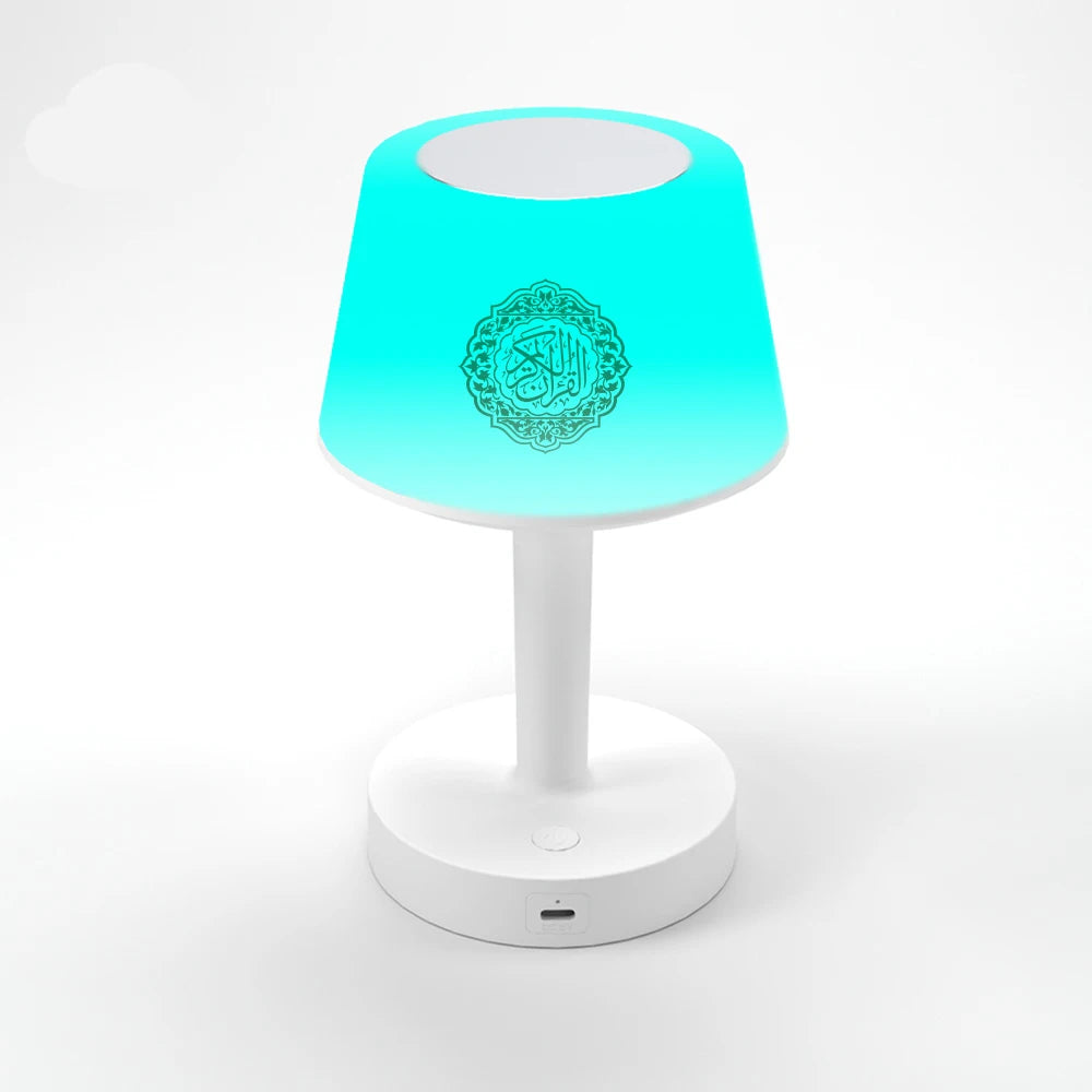 Islamic Arabic Quran Muslim Ramadan Azan Koran Night Light Bright Lamp Wireless Bluetooth Speaker Portable Islam Arab Holy Music