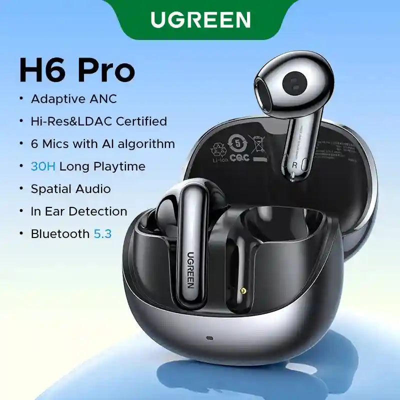 H6 Pro Wireless Headphones with Active Noise Cancellation H6 Pro Tidesmit