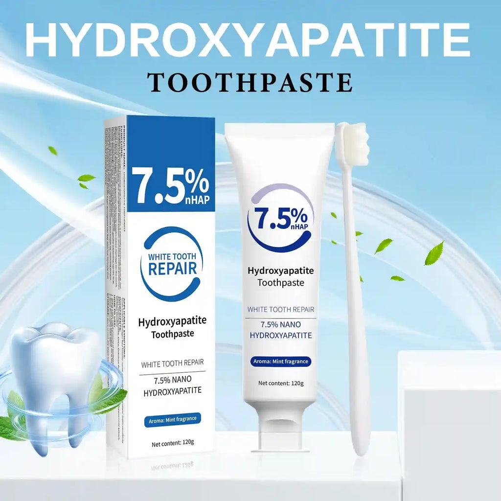 Tidesmit 120g hydroxyapatite toothpaste and whitening pen set for deep stain removal and oral care repair