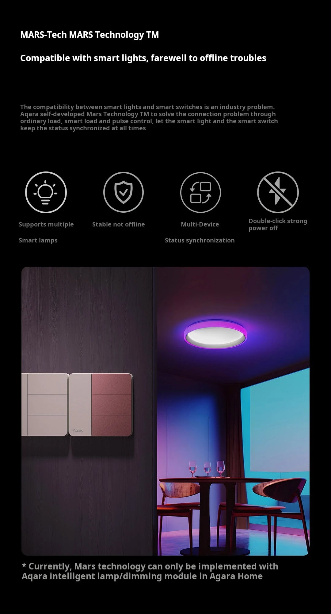 Aqara Smart Wall Switch Z1 More Control Zigbee 3.0 Compatible with Single Live/Neutral Wire Design Work With Mi Home HomeKit APP