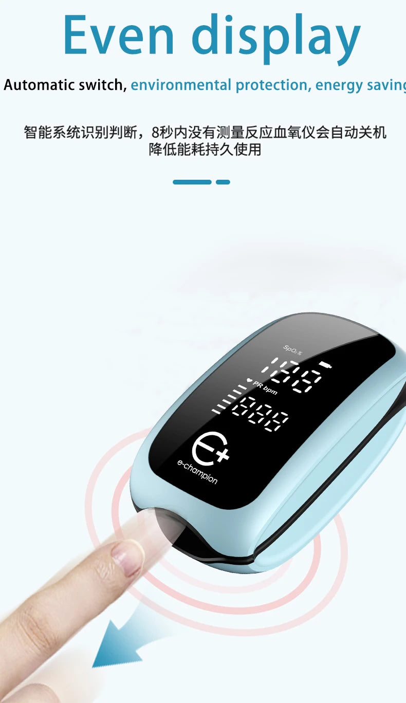 Medcial Forehead Thermometer Fingertip Pulse Oximeter Monitor Blood Oxygen Saturation Meter Pulse Oximeter USB Rechargeale