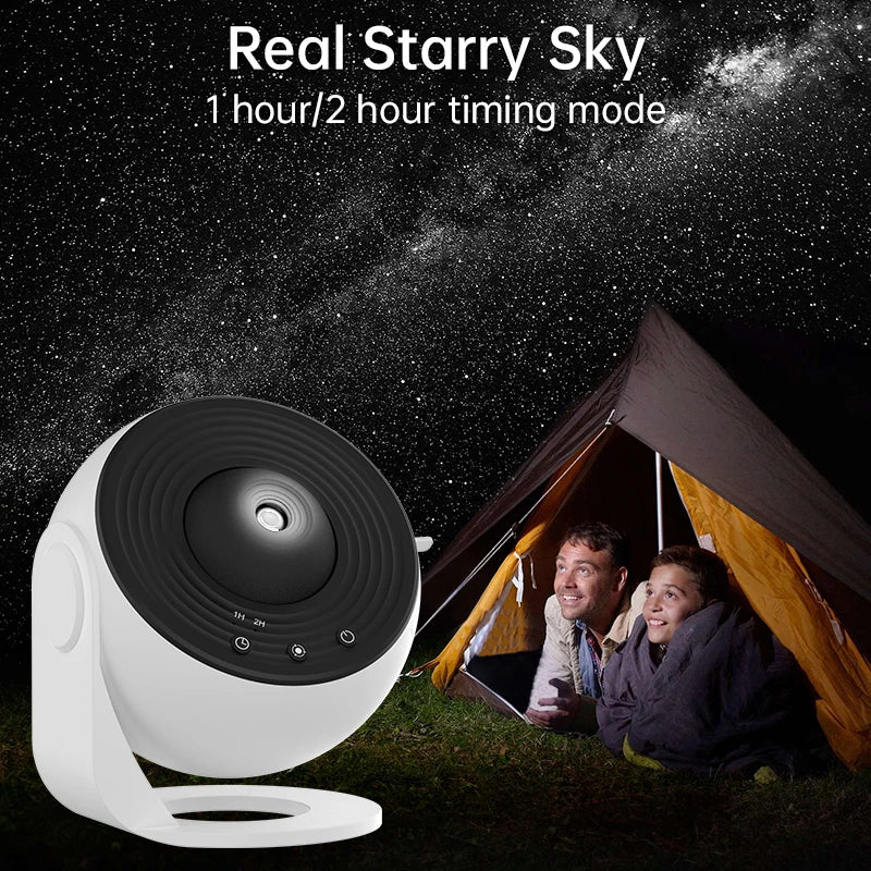 Galaxy Projector Night Light 360 Degree Star Lamp for Bedroom Decor Tidesmit