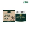 Woodsleep Organic Grass Fed Beef Tallow Balm Lifting Facial Rejuvenation Deep Hydration Face Care Unscented Tallow Honey Cream