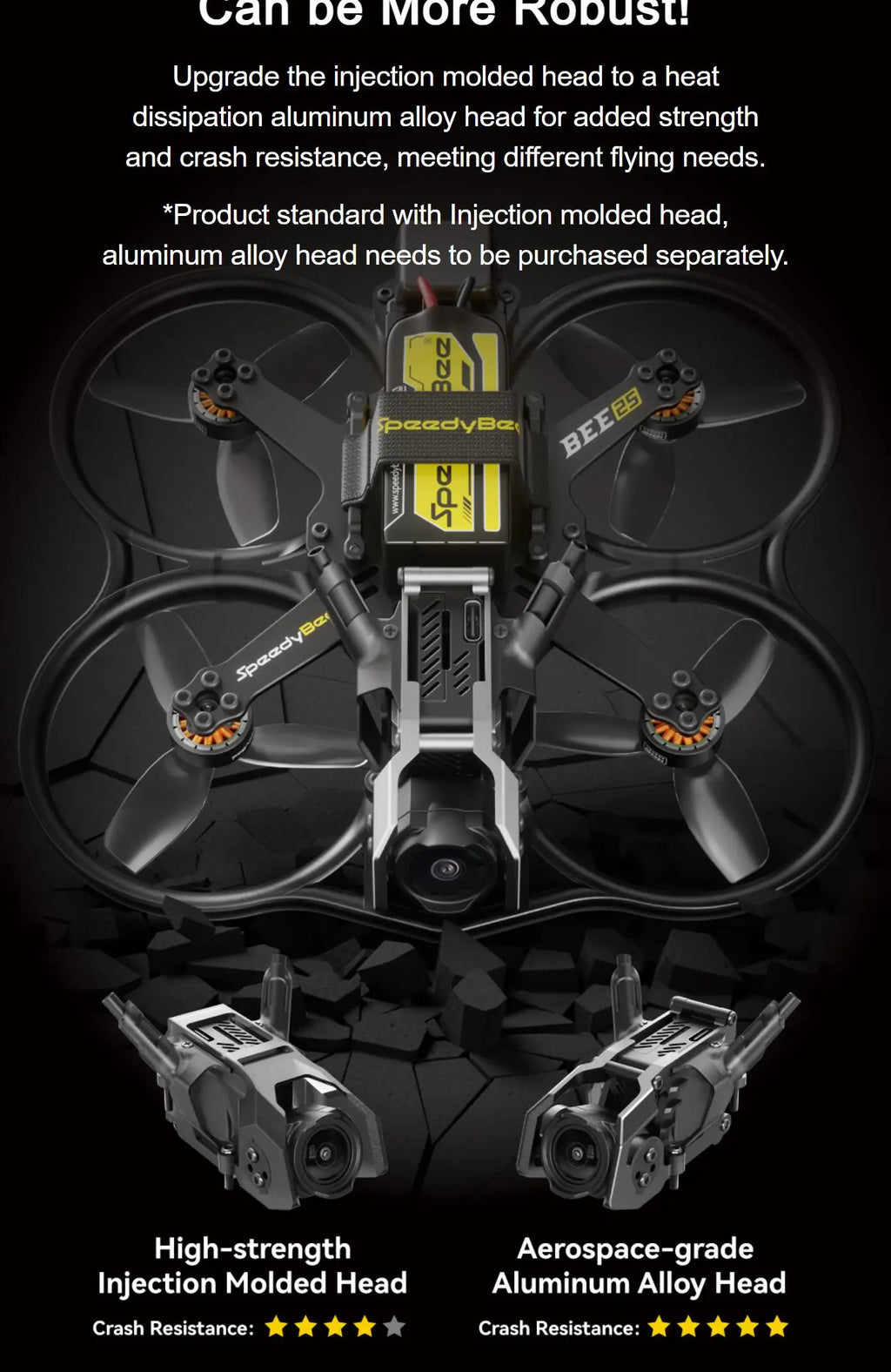 SpeedyBee Bee25 2.5 Inch FPV Drone with O3 Air Unit - PNP/ELRS/TBS Tidesmit