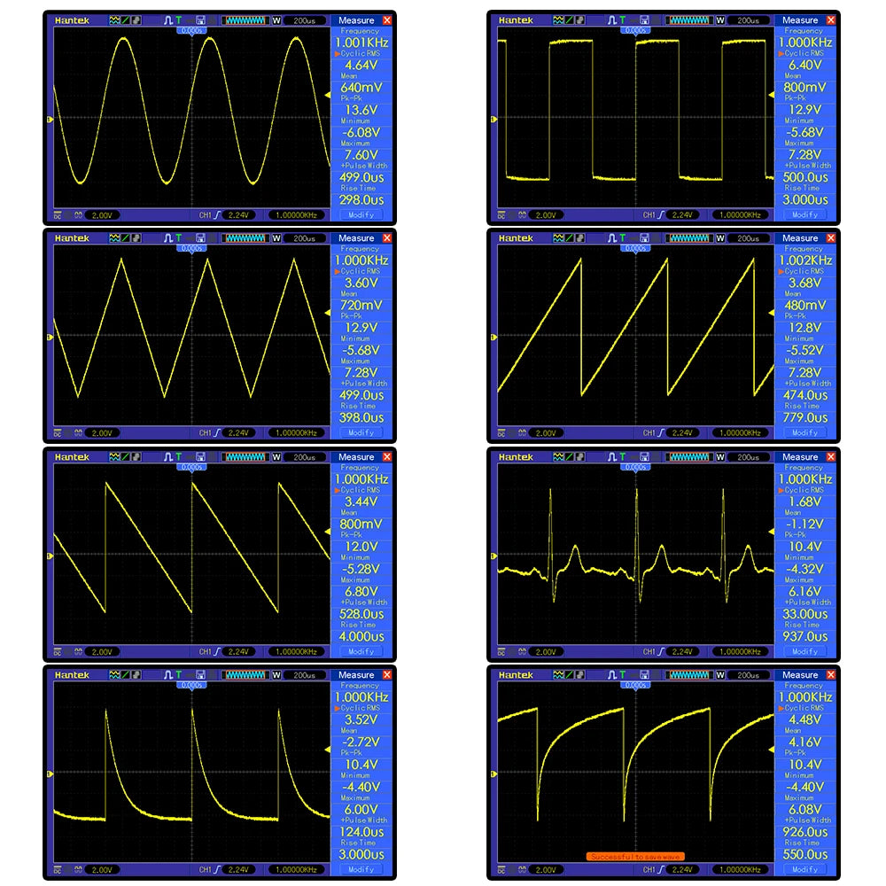 FG-100 DDS Function Signal Generator 1Hz-500kHz Sine Square Triangle Waveform Output USB 5V Powered Frequency Tester
