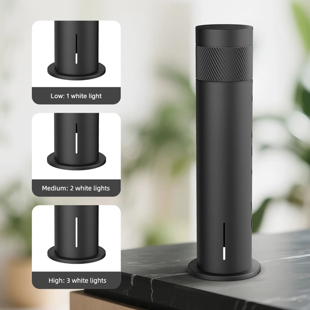 200m³ Smart Electric Essential Oil Diffuser Battery Smell Distributor Fragrance Waterless Bluetooth Scent Device Home Room Hotel