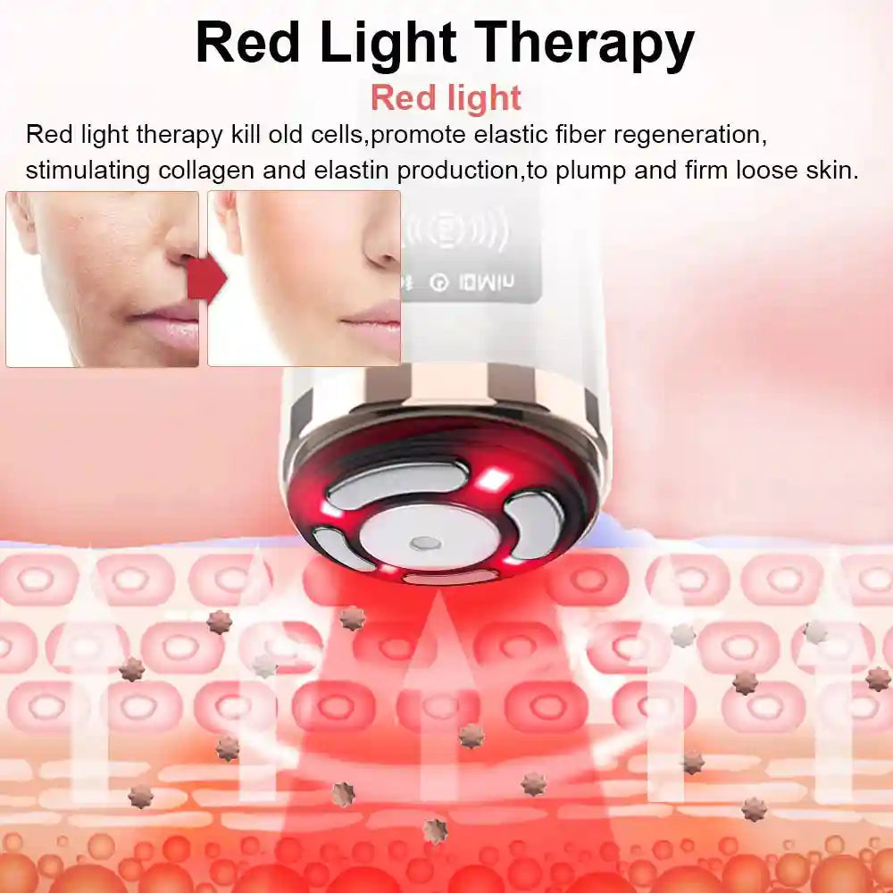 Hifu Face Lifting Machine with EMS Technology - Professional Skin Tightening Eye Massage Instrument Tidesmit
