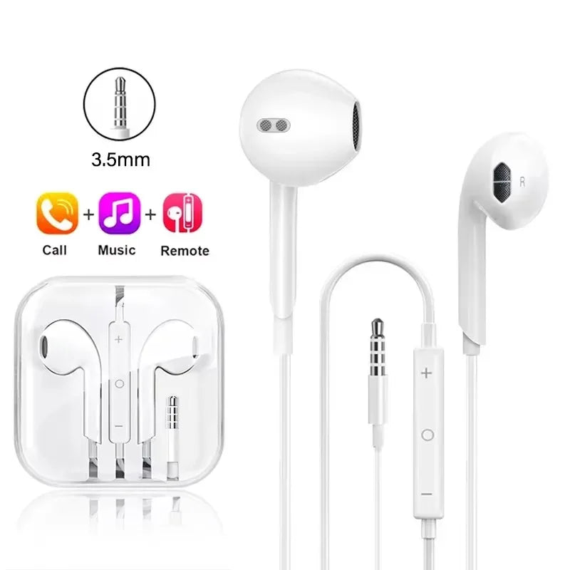For Xiaomi Headphones Xiaomi Mi 14 13 12 11 in-ear Earphones Redmi Note 10 9 8 7 Type C 3.5mm Wired Headset Phone Accessories Only for 3.5mm Tidesmit