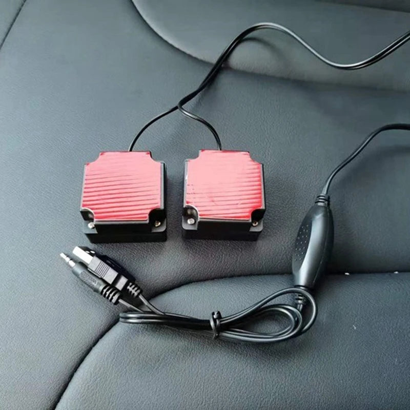 USB Desktop Speakers | Compact Stereo PC Audio with Bass Boost Tidesmit