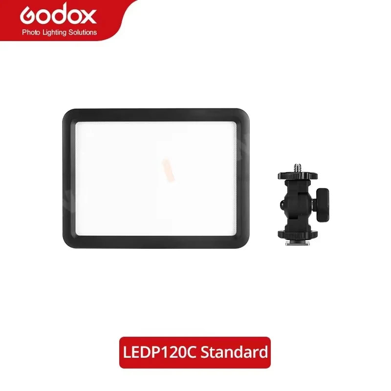 LED Video Light Panel | Adjustable Studio Lighting for Content Creation LEDP120C Tidesmit