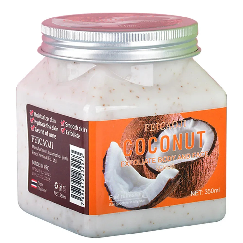 Tidesmit Exfoliating Body Scrub - 350ml Hydrating Salt Treatment Scrubs Treatments Coconut Scrub 350ml Tidesmit
