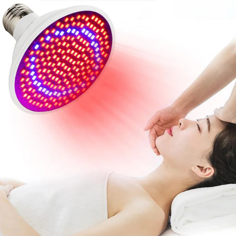 Anti Aging Red blue led Light Therapy Deep Red 660nm Near Infrared 850nm Beauty plant grow light bulb lamp for Full Body Skin