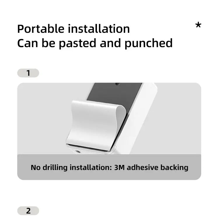 4.3 "Upgraded two-way wake-up infrared night vision video doorbell can be installed with indoor and outdoor electronic doorbells