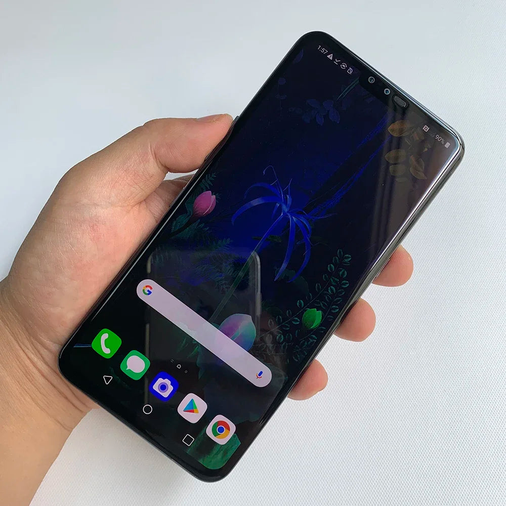 LG V50 ThinQ 4G LTE 5G Cell Phone 6.4' 6GB +128GB ROM Dual Front Triple FingerprRear Camera Unlocked LG V50 Mobile Phone