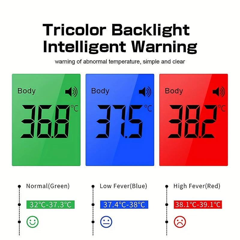 Forehead Digital Thermometer Non Contact Infrared Medical Thermometer Body Temperature Fever Measure Tool for Baby Adults