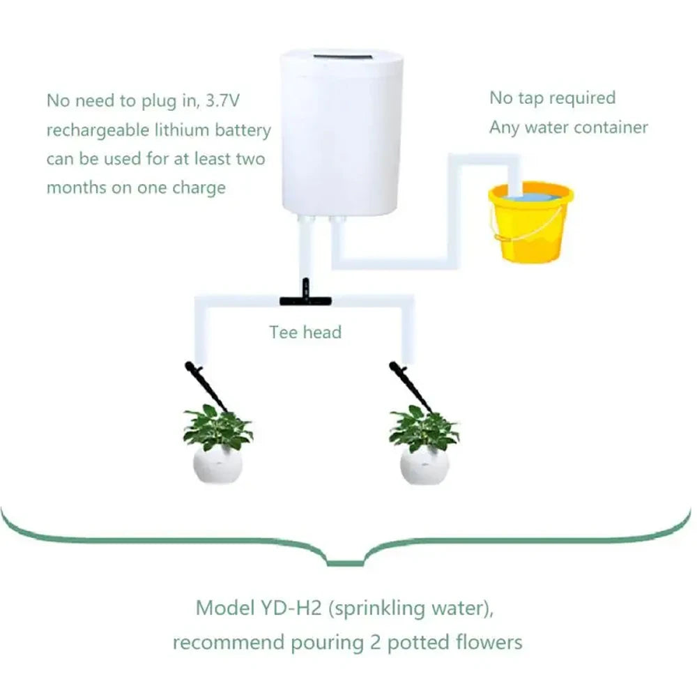 Cheapest Self-Watering Kits Intelligent Drip Irrigation Automatic Watering System Kits Plant Watering Spike Device Water Dripper