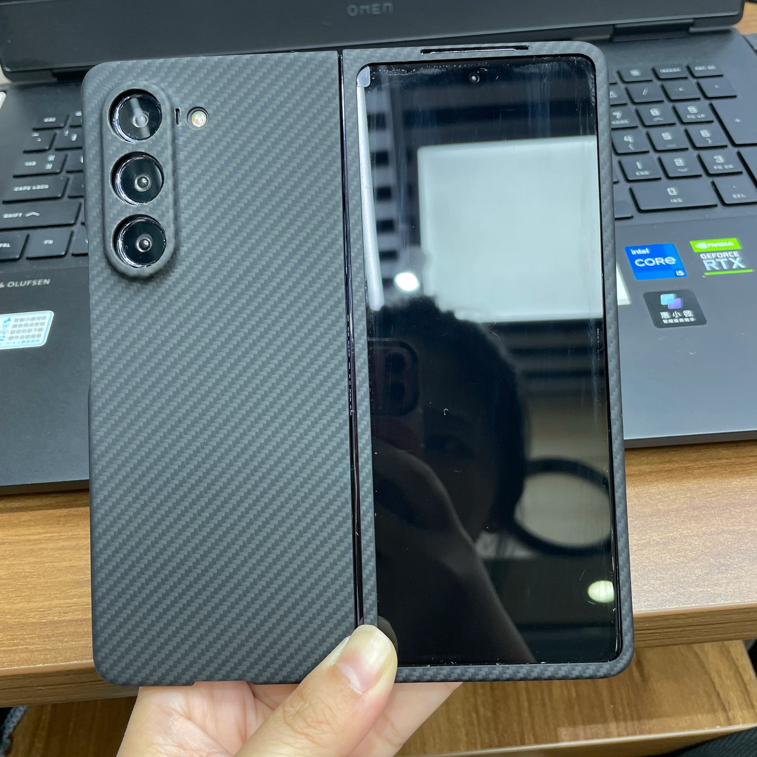 Samsung Galaxy Z Fold 6 Carbon Fiber Case | Ultra-Thin Aramid Cover 600D (Finehole) China Mainland Tidesmit