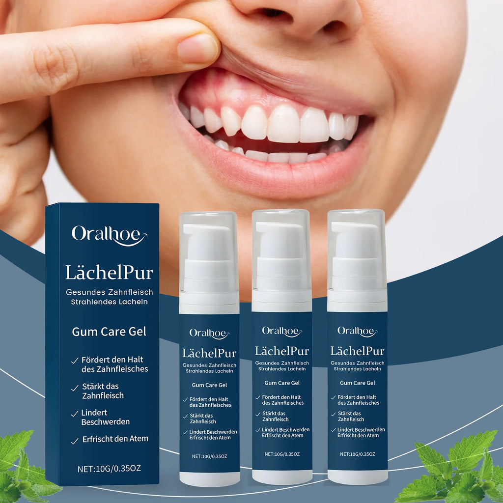 Tidesmit teeth whitening and gum soothing gel for fresh breath and oral care repair in a portable travel size tube.