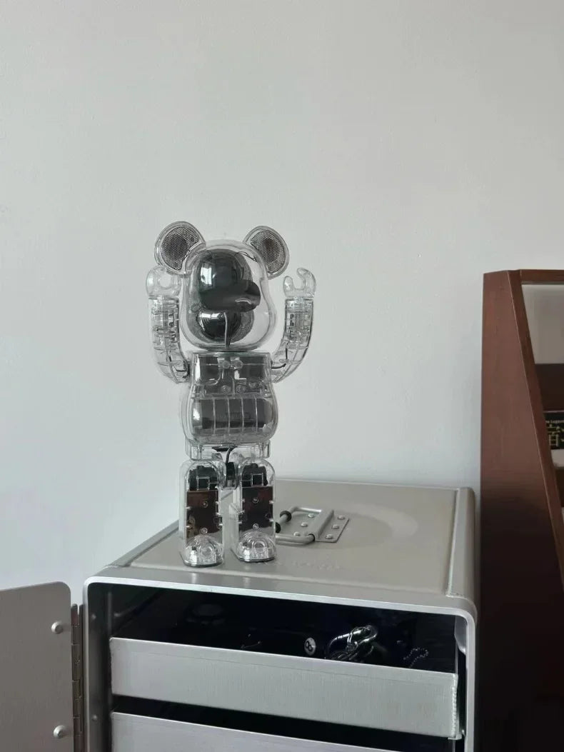 Bearbrick Audio 400% Bluetooth Speaker - Articulated Wireless Audio Dock Tidesmit