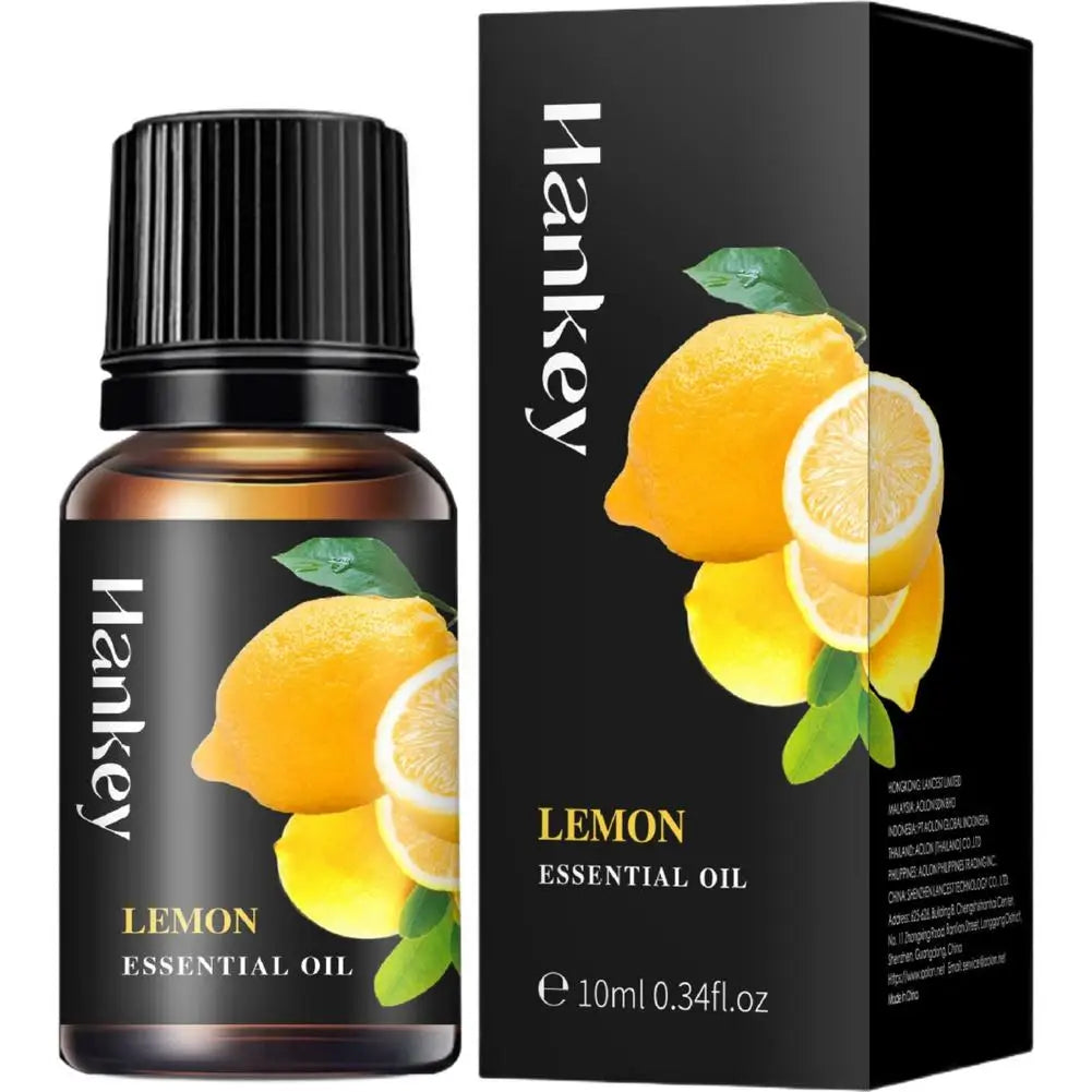 12 Flavors 10ml Essential Oils for Aroma Diffuser Air Humidifier Home Water-soluble Lavender Vanilla Orange Olive Fragrance Oil
