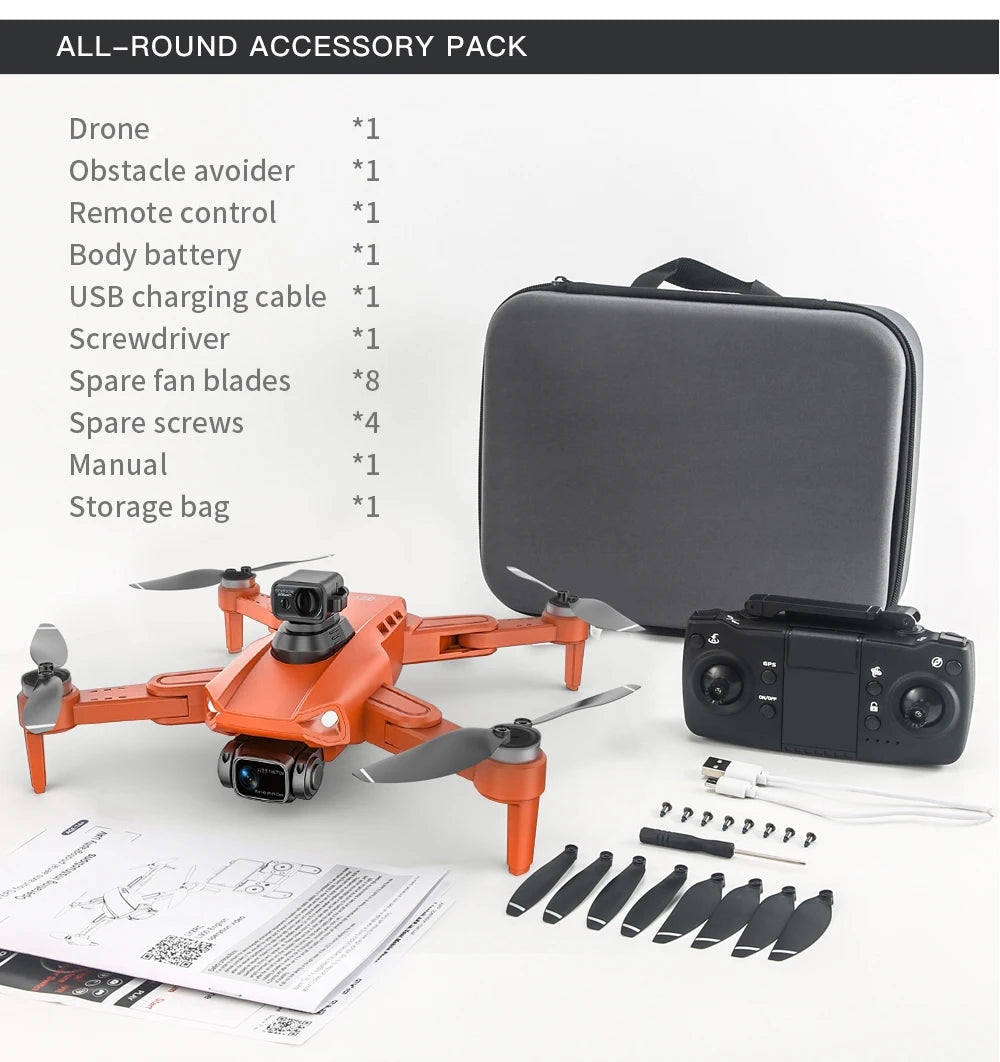 4K GPS Drone with Obstacle Avoidance and FPV Camera | Tidesmit Tidesmit