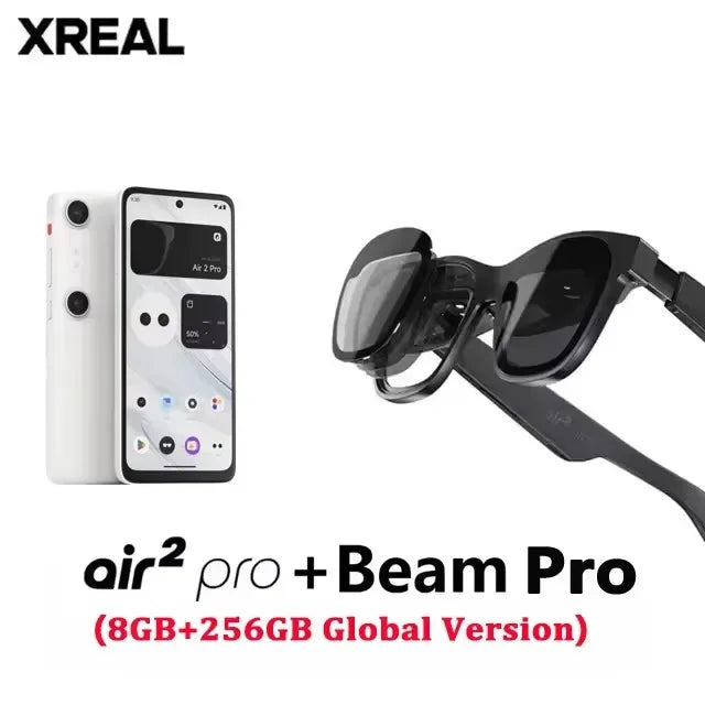 XREAL Air 2 Pro AR Glasses | 130-Inch Spatial Display for Mobile Devices AIR 2 PRO Beam Pro2 Tidesmit