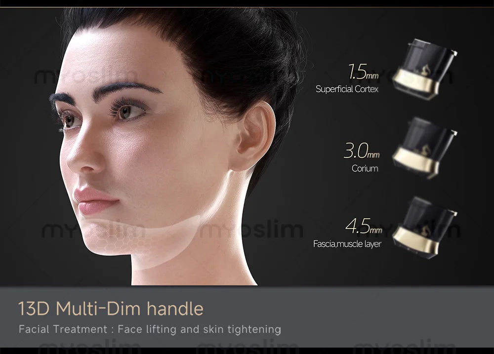 HIFU Face and Body Firming Device – Professional Anti-Wrinkle System Massage Chairs Tidesmit