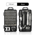 TINSOL 115 in 1 Multifunctional Magnetic Screwdriver Set Screw Driver Bits PC Computer Phone Watch Repair Hardware Tool Kit