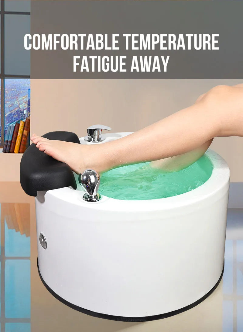 Electric Pedicure Foot Bath Basin - Professional Heat Therapy Massager Massage Chairs Tidesmit