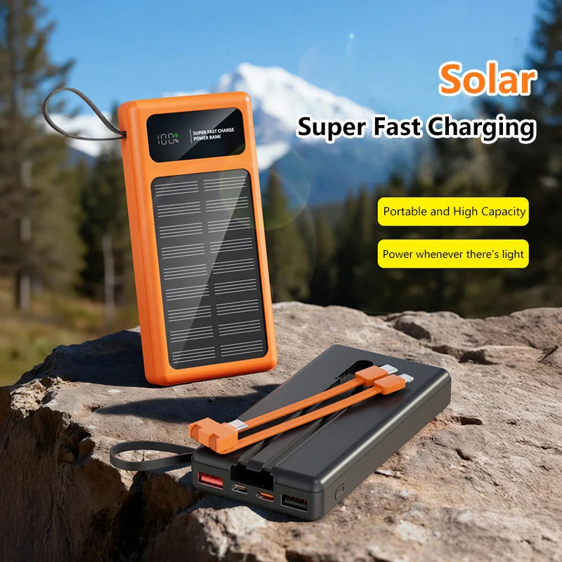 Tidesmit 200000mAh Portable Charger - High Capacity Fast Charging Power Bank Tidesmit