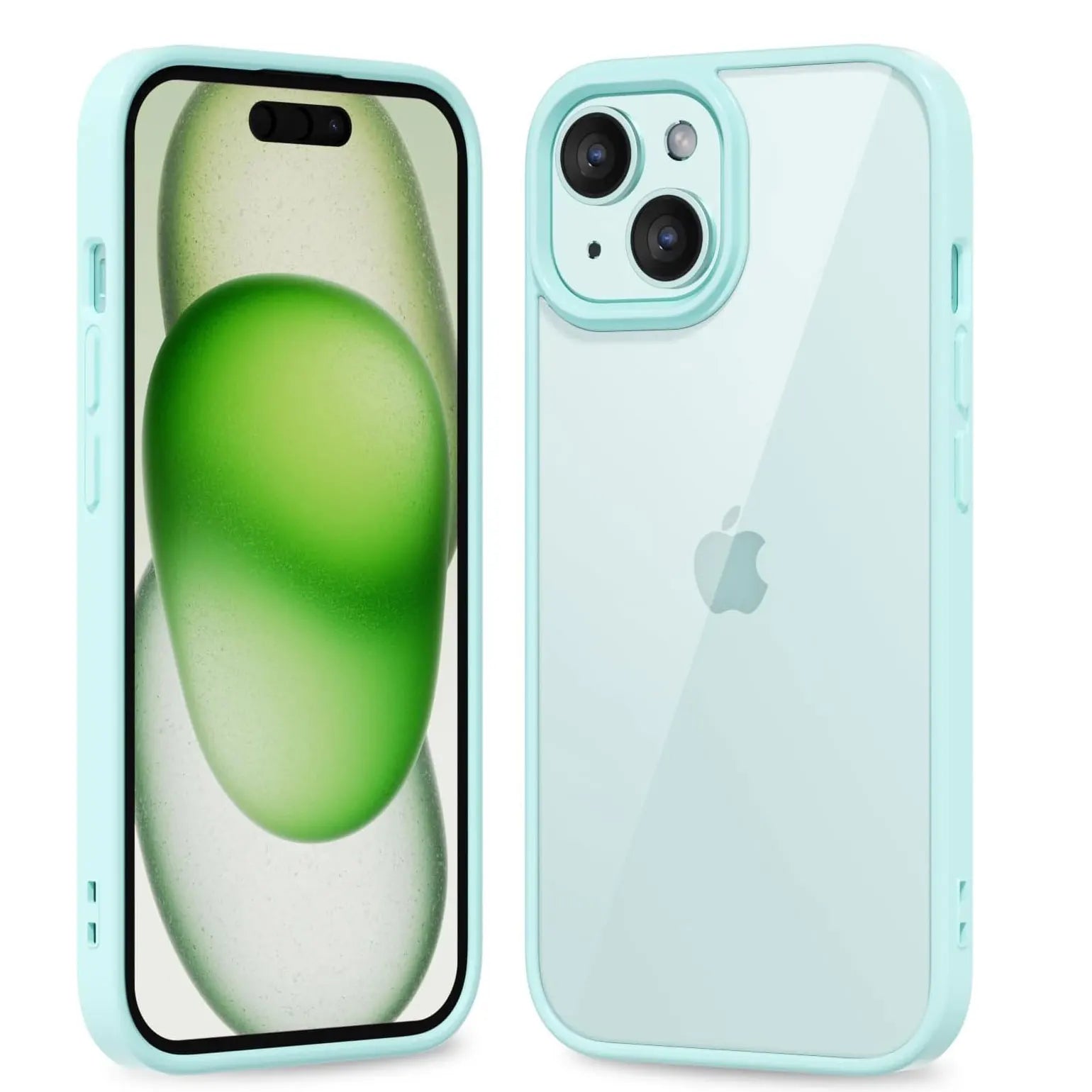 iPhone 16 Shockproof Transparent Case - Durable Military-Grade Protection Blue Tidesmit